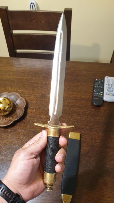 Кама нож острие уникат месинг кания