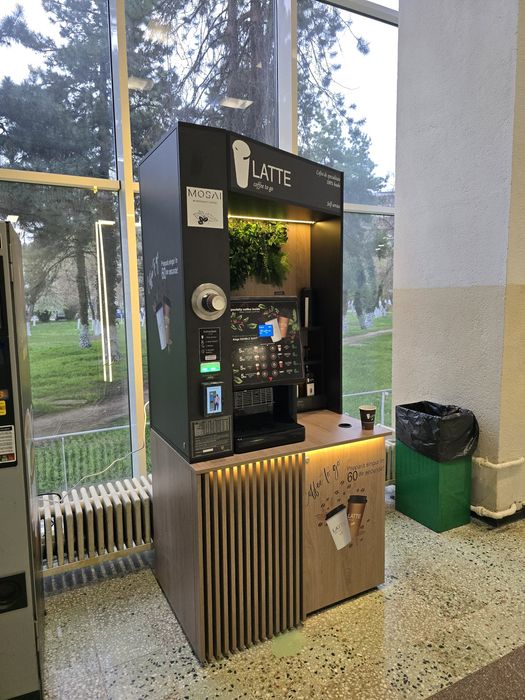 Afacere la cheie - Aparat Cafea self-service - Latte/Cafenea To Go