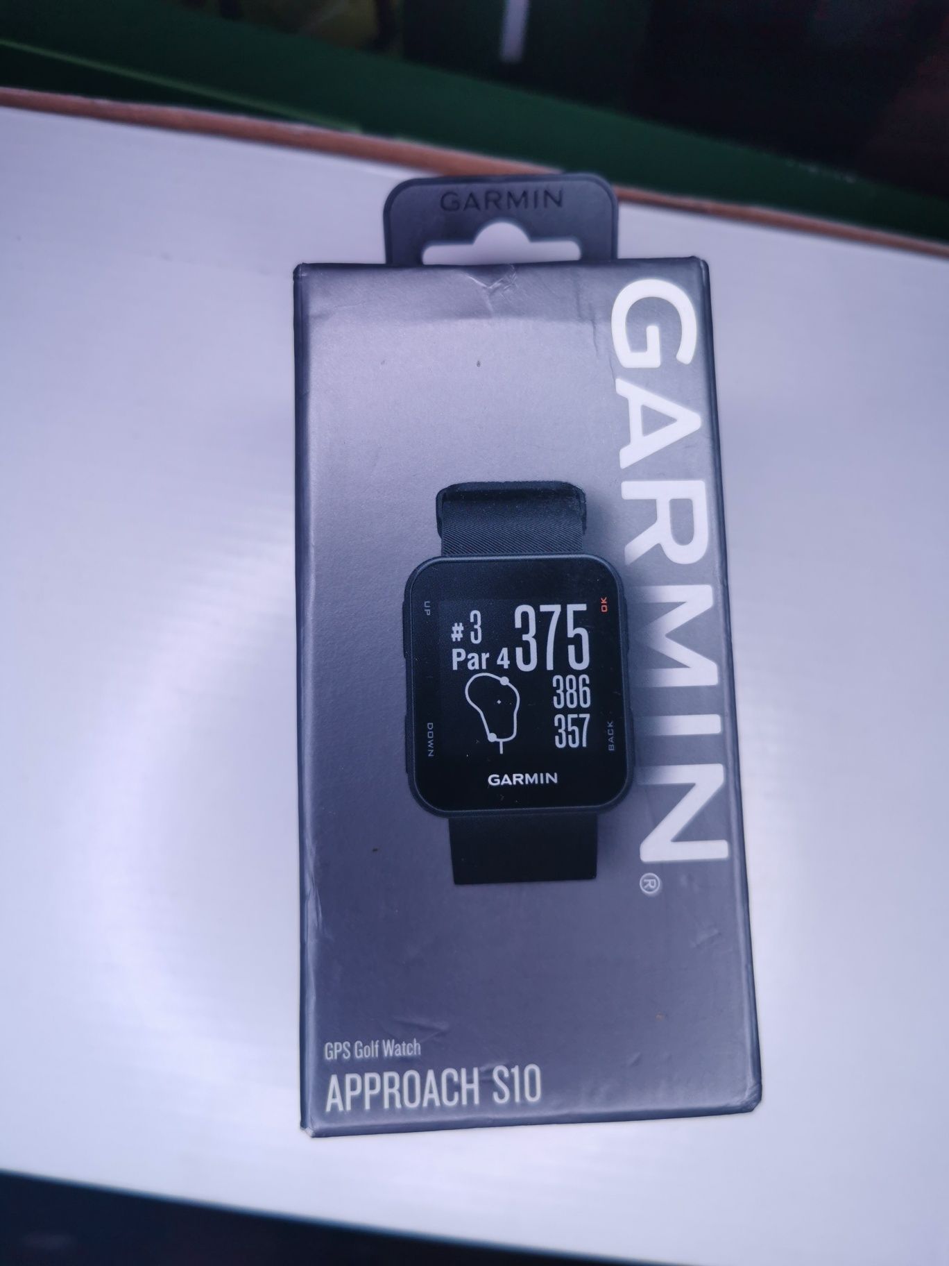 Ceas smartwatch Garmin Approach S10, Functii Golf, GPS, Black sigilat