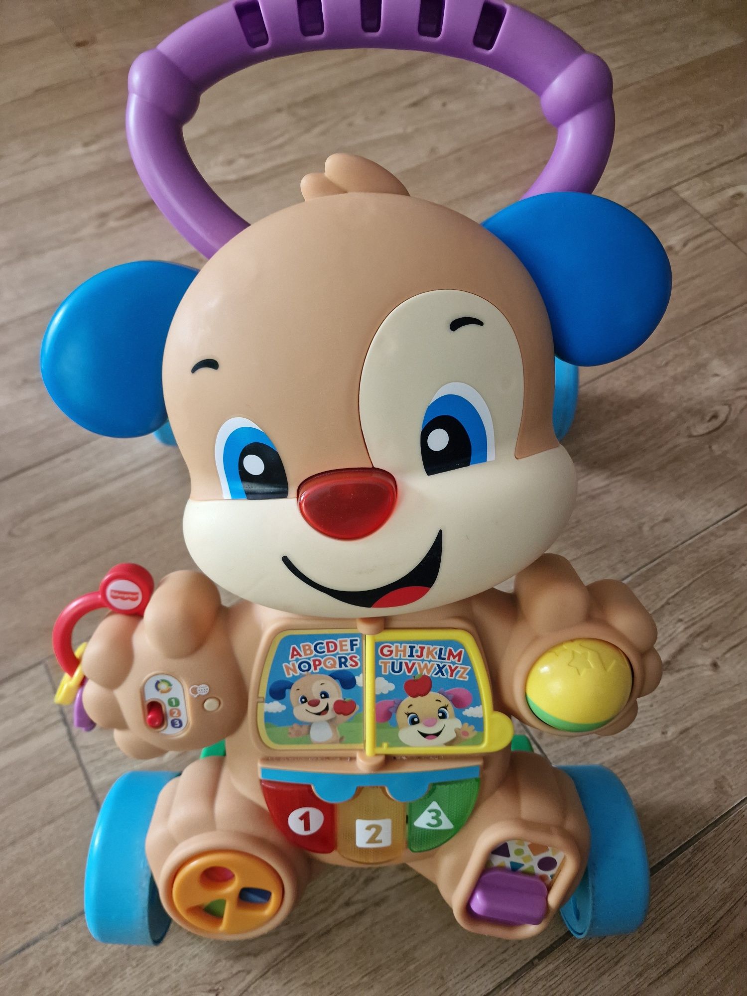 Музикална проходилка кученце на български език Fisher Price Smart Stag