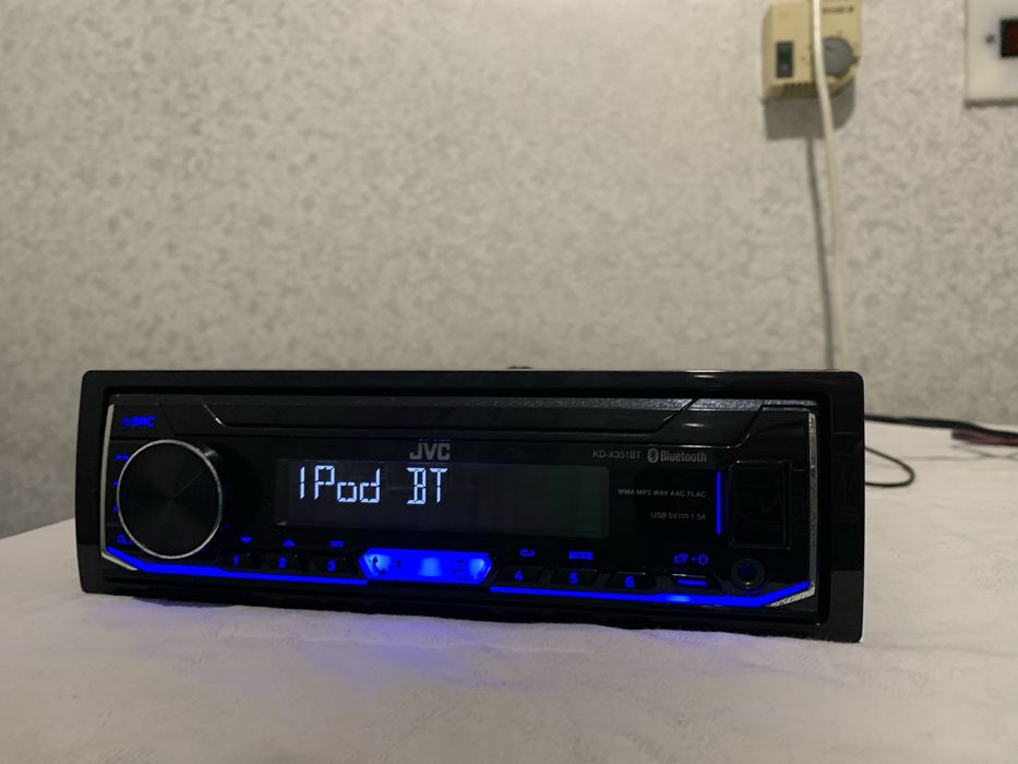 Авто радио JVC Bluetooth