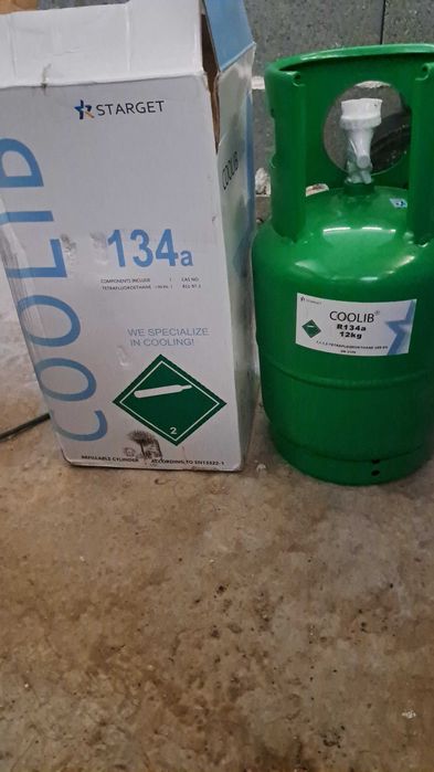 Хладилен агент R134a, R410a- 380лв многократна бутилка 12кг.