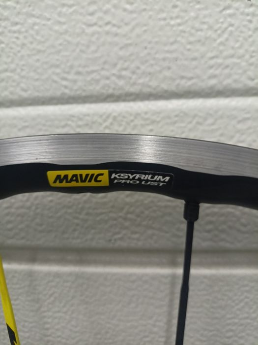 Mavic Ksyrium Pro Ust, roata spate cursiera