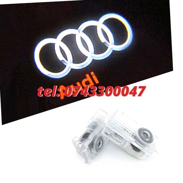 Lampi Proiectoare Led Cu Logo Audi A Q