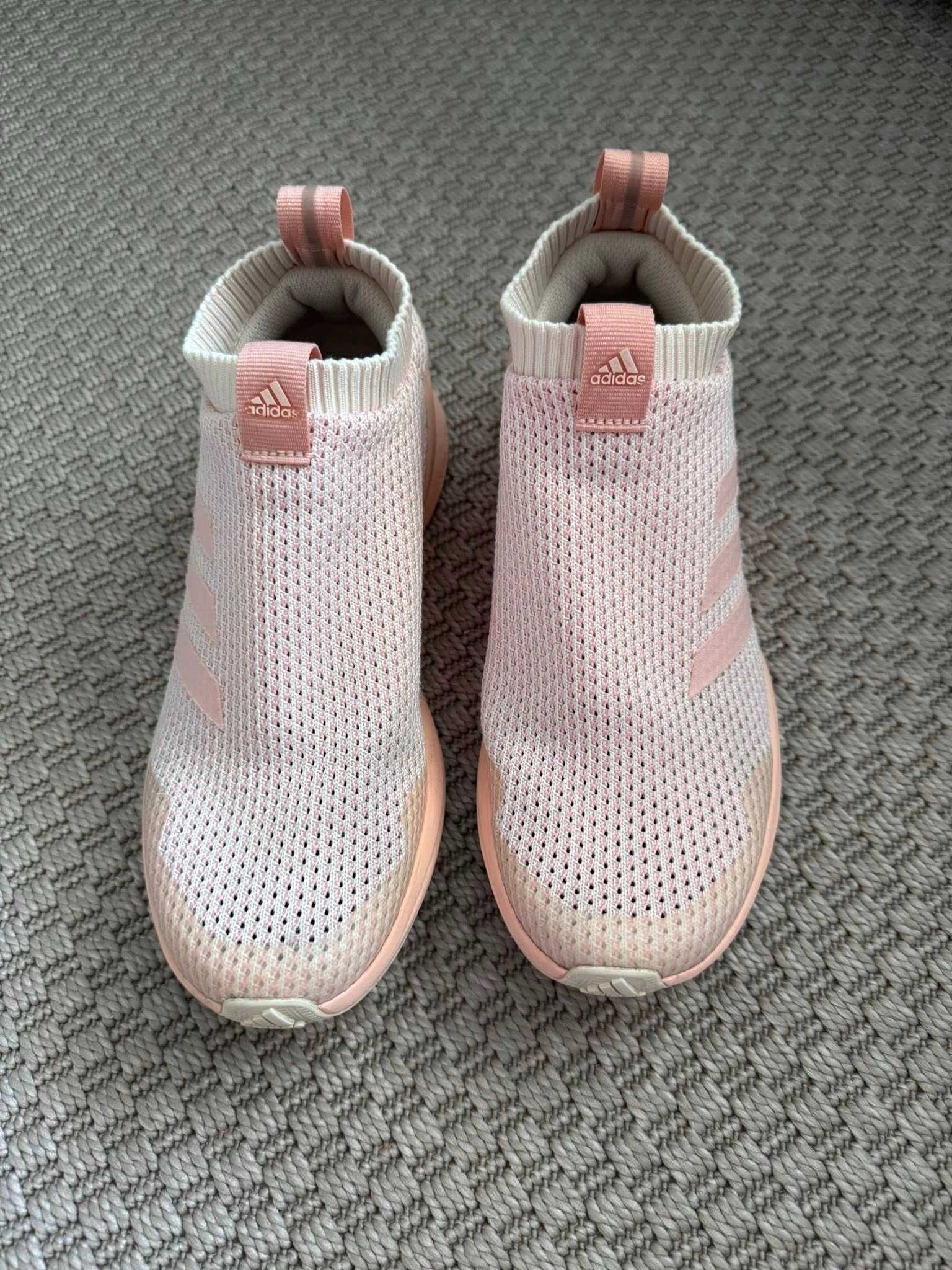Adidas дишащи летни маратонки, номер 38 в коралов цвят