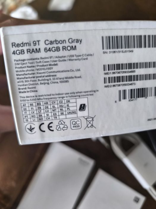 Телефон Xiaomi redmi 9t