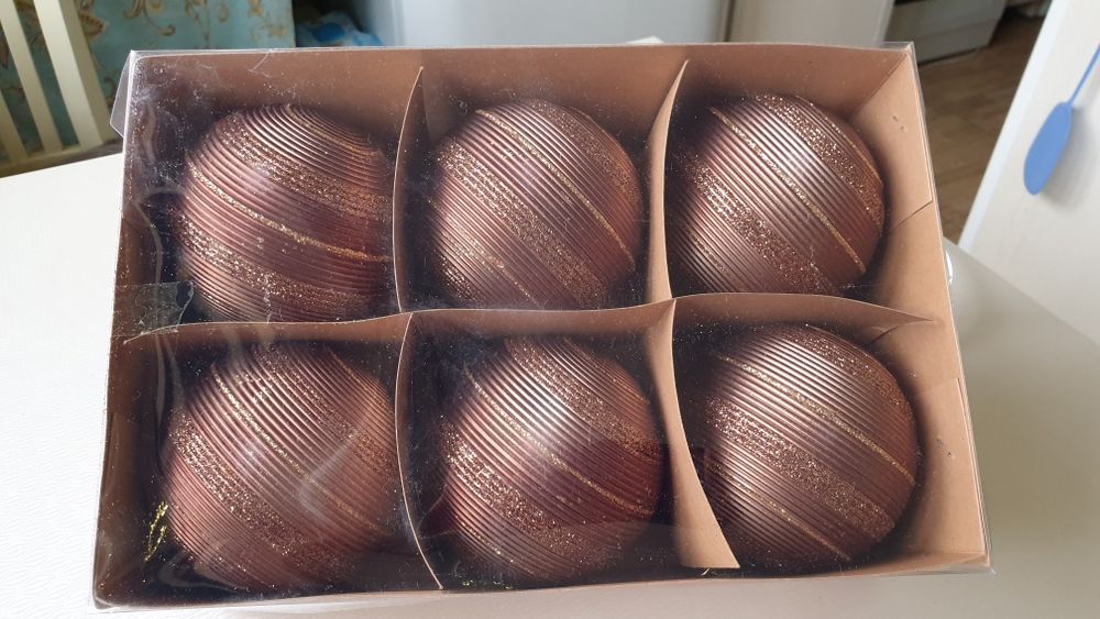 Продаю новогодние игрушки, шары большие 10см