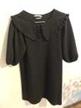 Rochie casual cu guler Peter Pan si maneci