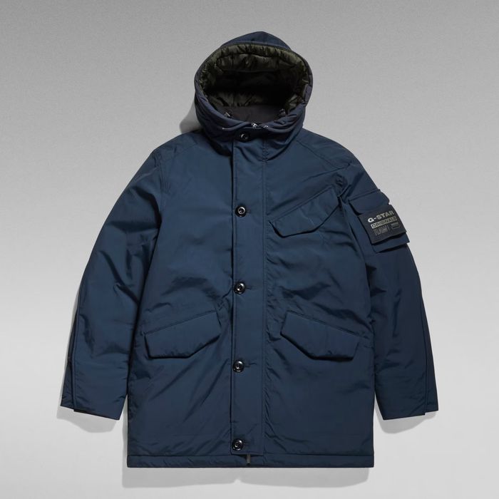 Мъжко яке G-Star RAW XXL в сиво и синьо