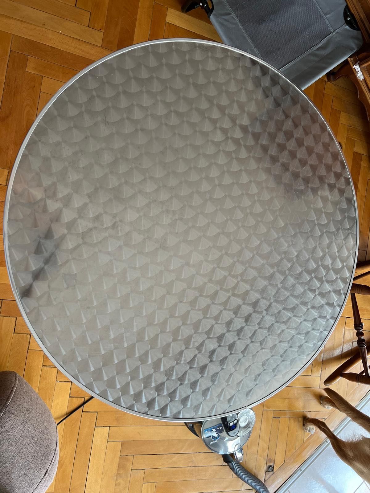 set gradina masa si 4 scaune metal