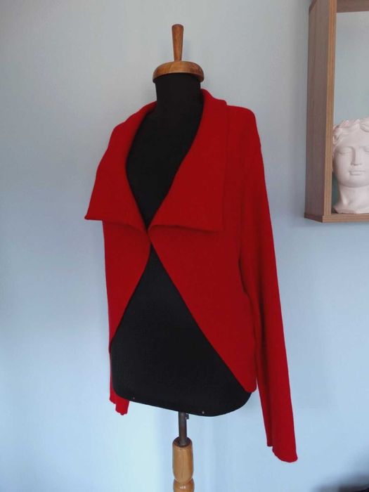 Rene Lezard 100% Cashmere дебела кашмирена жилетка пуловер кашмир XL