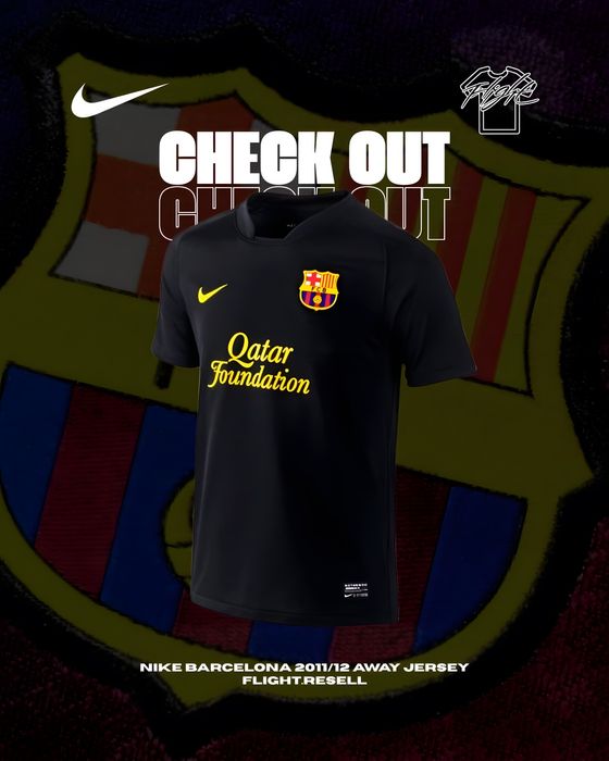 Nike Barcelona 2011/12 Away Jersey