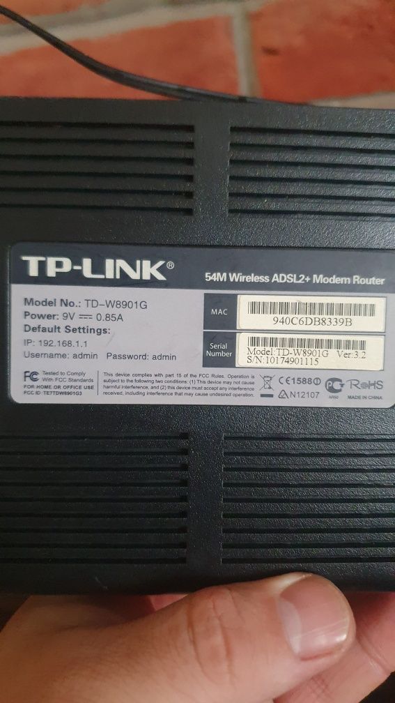 Wifi Роутер TP Link TD W8901 G