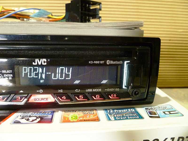 JVC KD-R861BT Bluetooth / USB / AUX / CD / Radio