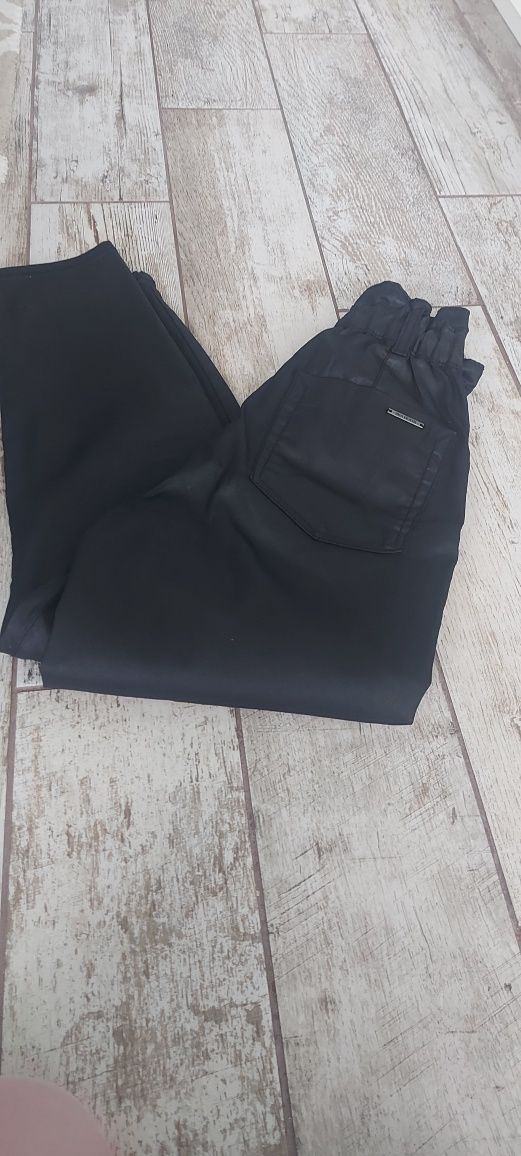 Paperbag промазани дамски дънки Zara