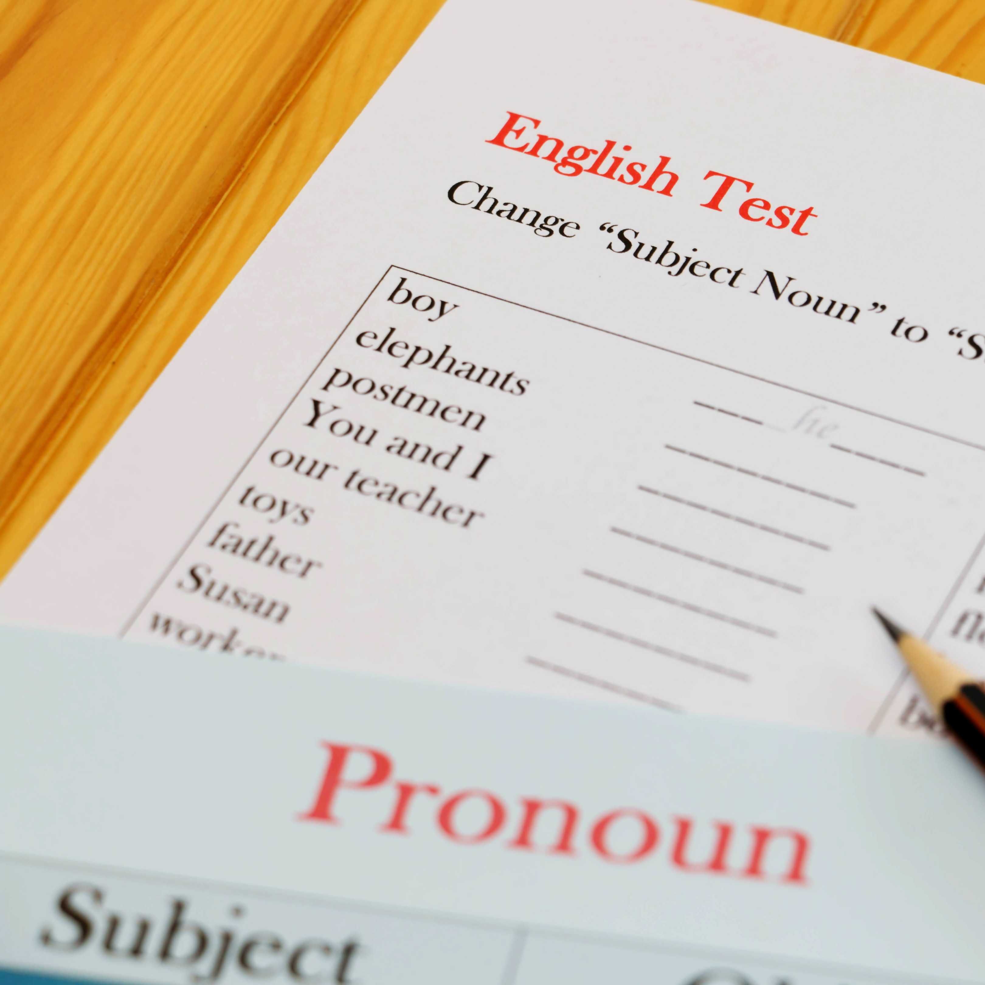 Ingliz tilidan har qanday mavzuda test tuzib berish xizmati