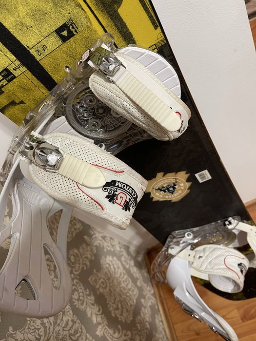 Placa snowboard 145 cm burton radius cu legaturi burton