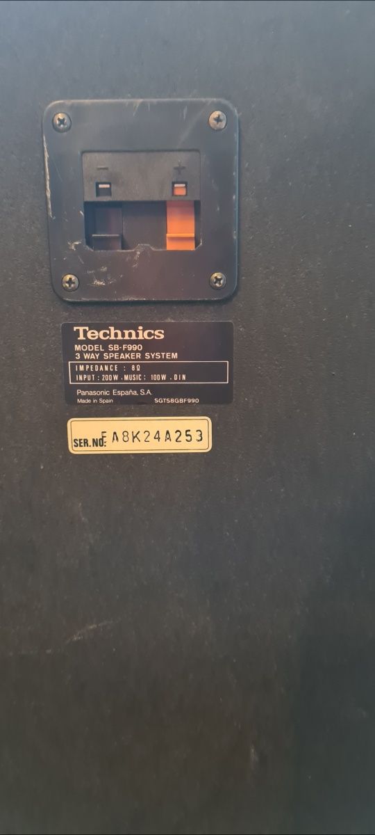 Тонколони Technics sb-f990