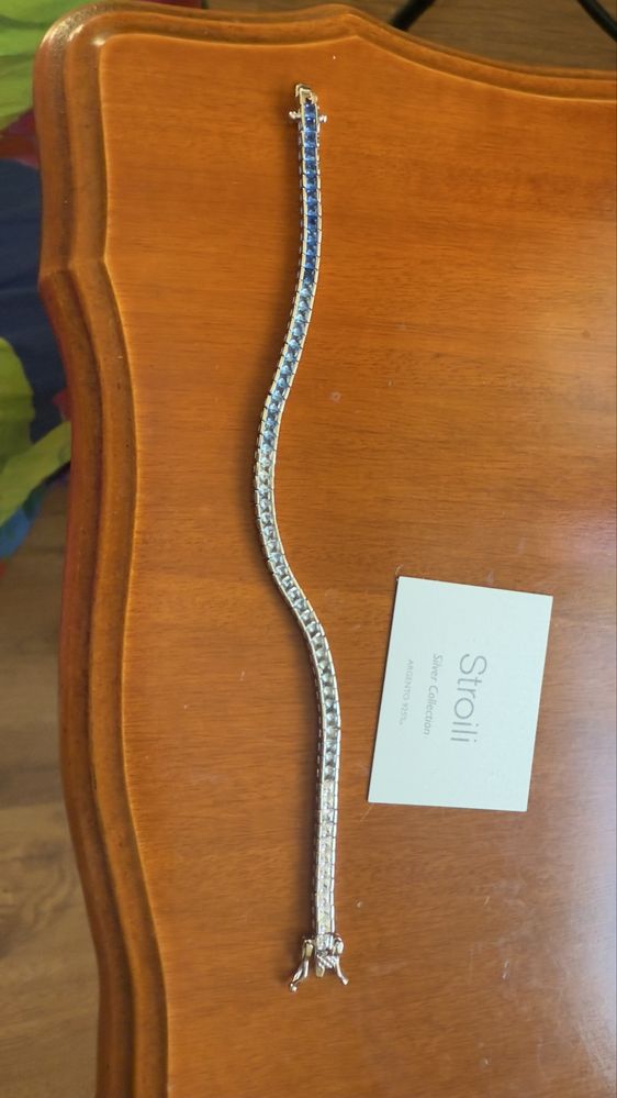 Дамска сребърна гривна “Stroili” 925 нова