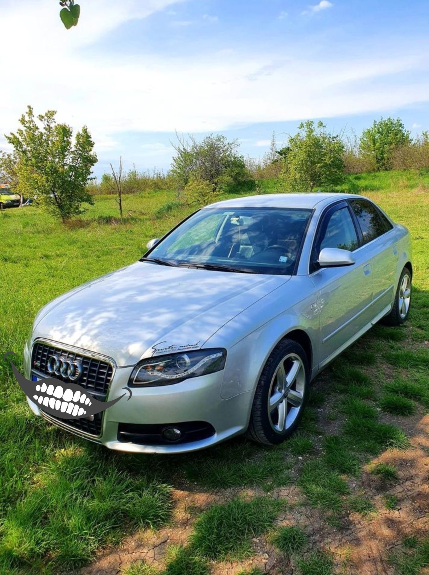 Angel Eyes Фарове за Audi A4, B7