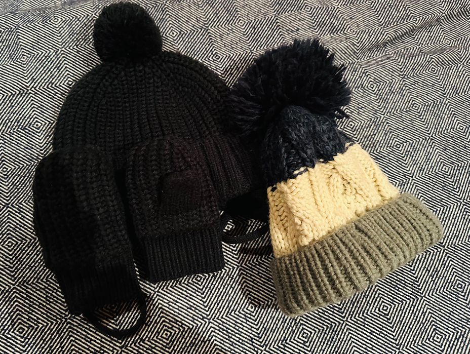 Caciula si manusi copii H&M 74/80