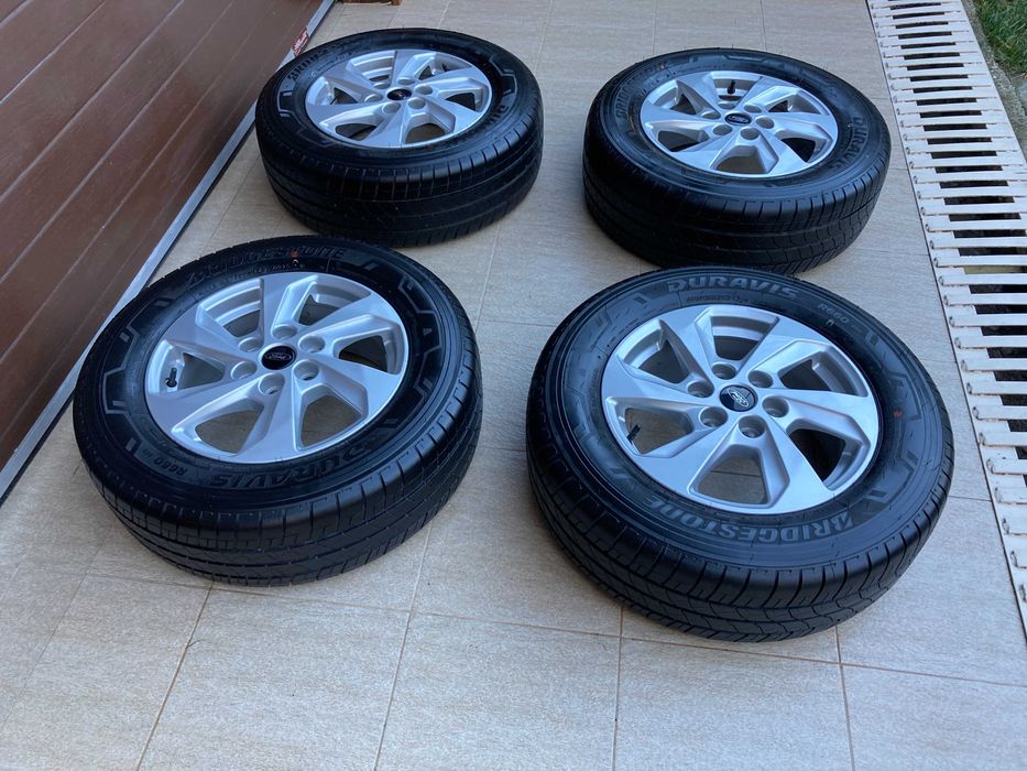Jante Ford Transit Custom R16+Bridgestone noi 215/65R16C DOT0925 6x120