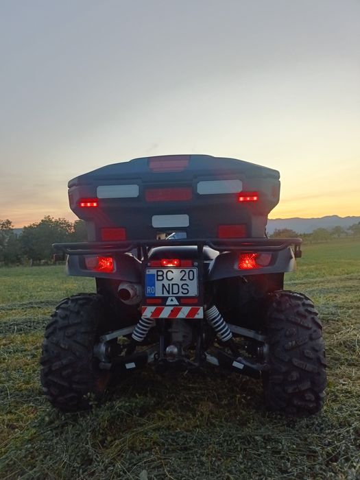 ATV 4x4  înmatriculat 800cm3 omologat 2 persoane