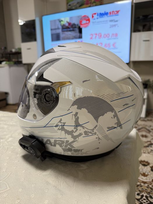 Каска Shark размер S + интерком