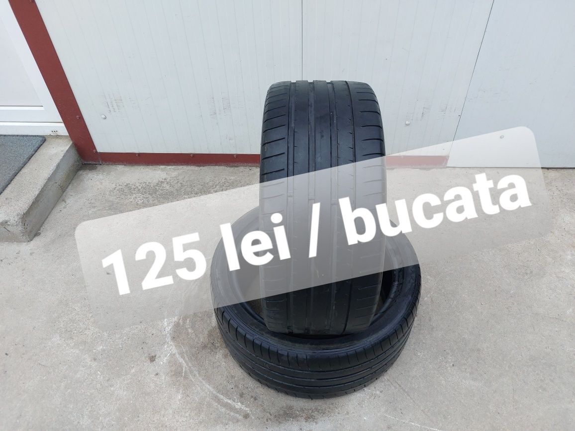 125 lei bucata! Doua anvelope de vara 255 35 19 Dunlop