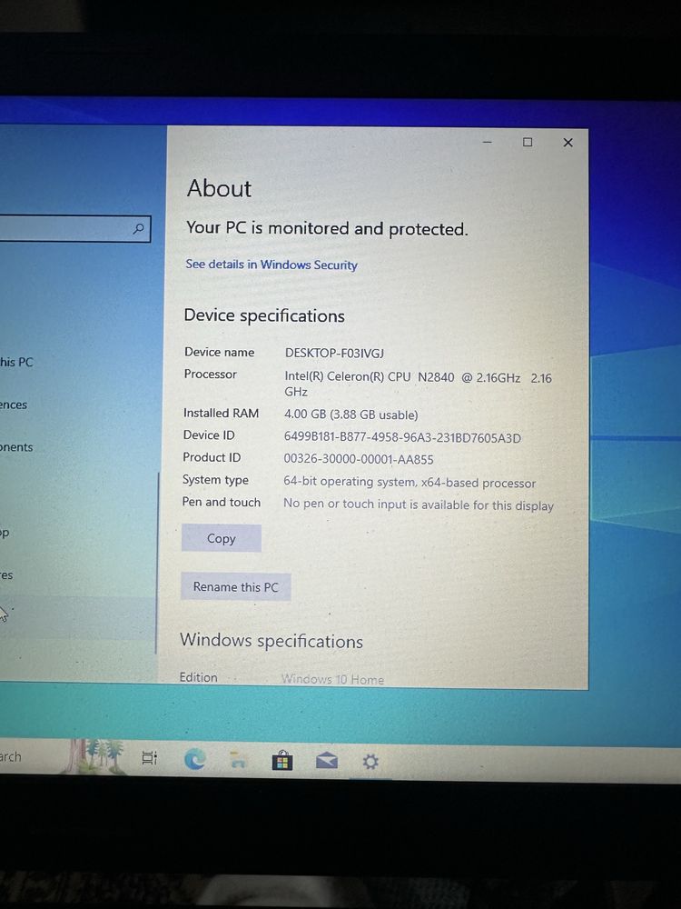 Vand-Schimb laptop lenovo