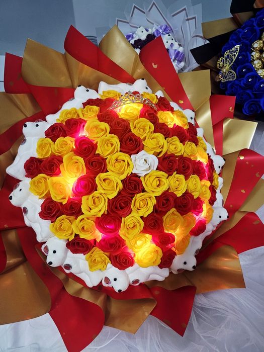 Buchete din trandafiri de sapun