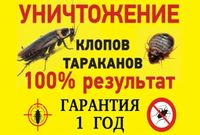 Уничтожение тараканов, ДЕЗИНФЕКЦИЯ уничтожение клопов, муравьёв