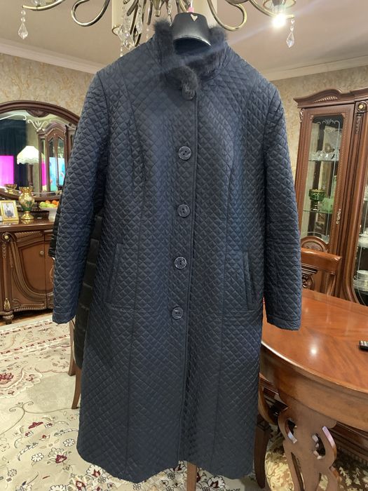 Осенняя стеганная куртка