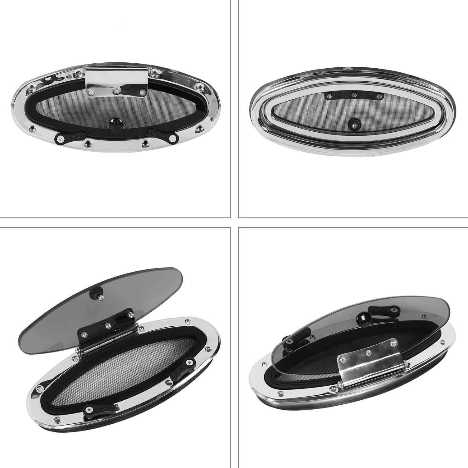 Fydun Boat Porthole Илюминатор от закалено тонирано стъкло за яхта