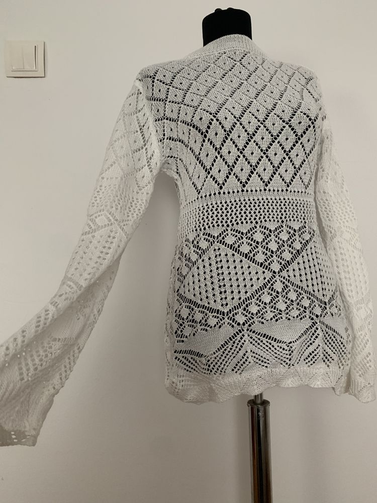 Rochie alba de plaja