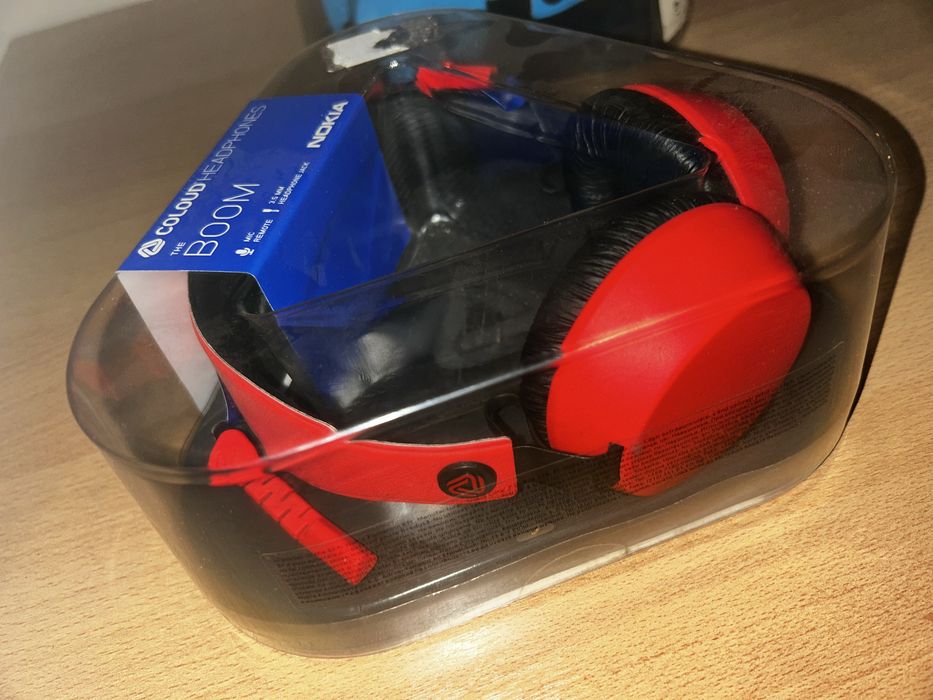 Слушалки с диадема Nokia WH-530 Coloud Boom червени/сини