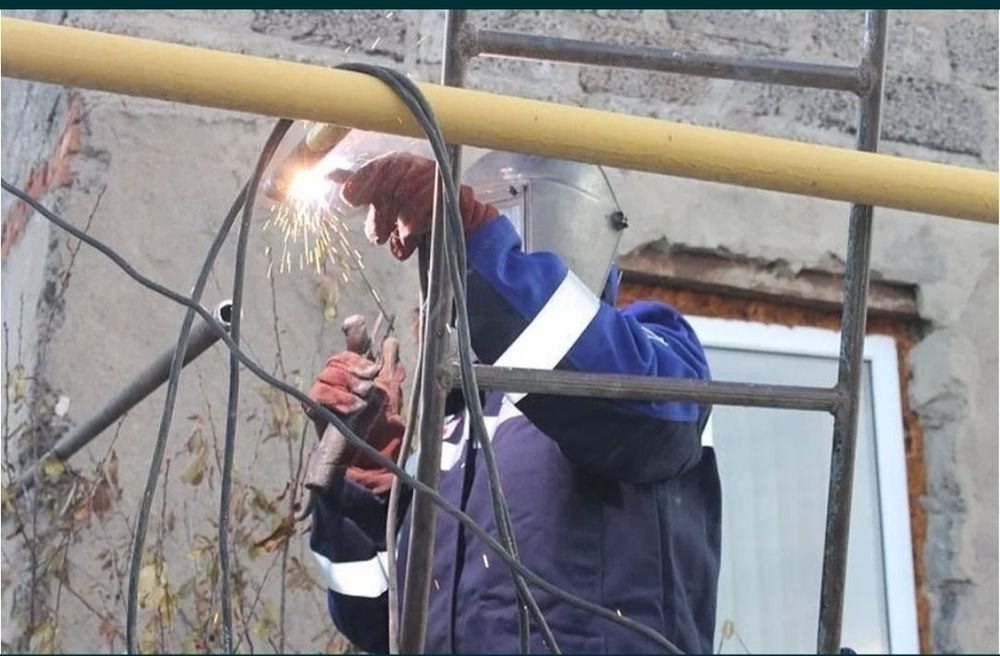 Сварщик на выезд. Электросварка. Газ газопровод. Установка счётчика