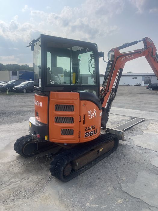 Vand miniexcavator Hitachi ZX26U