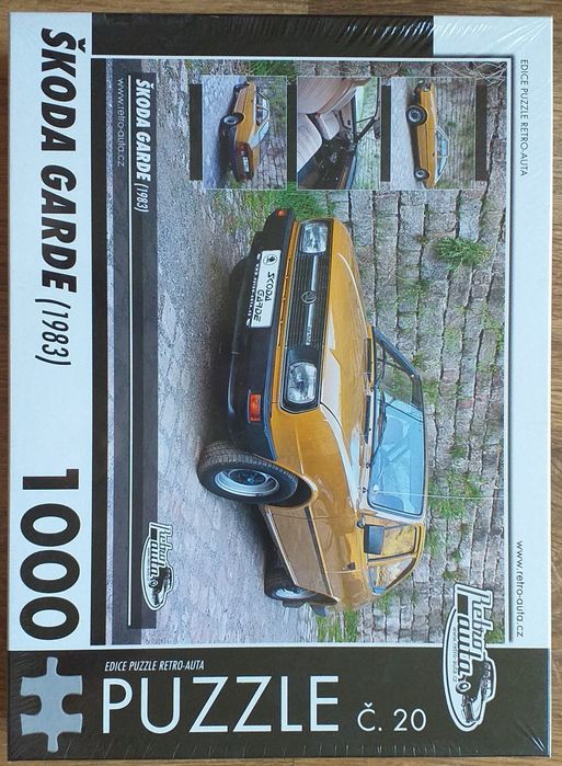 Puzzle sigilat Skoda Garde 1000 piese