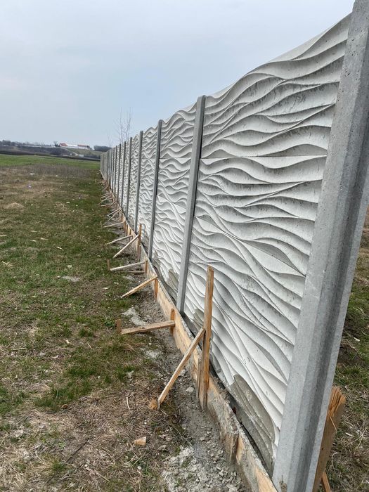 Placi gard beton