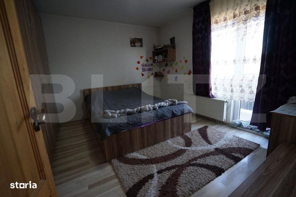 Apartament 3 camere, 56.41 mp, balcon cu view, la cheie, Baciu, Petrom