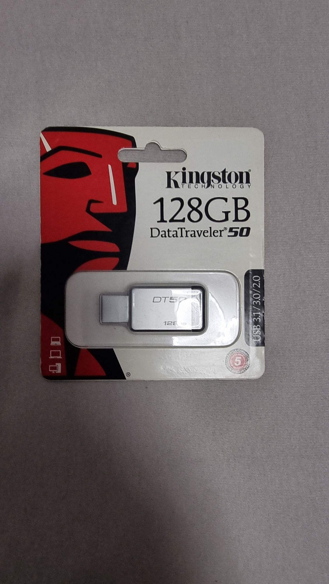 Memorie USB Kingston DataTraveler 50, 128 GB