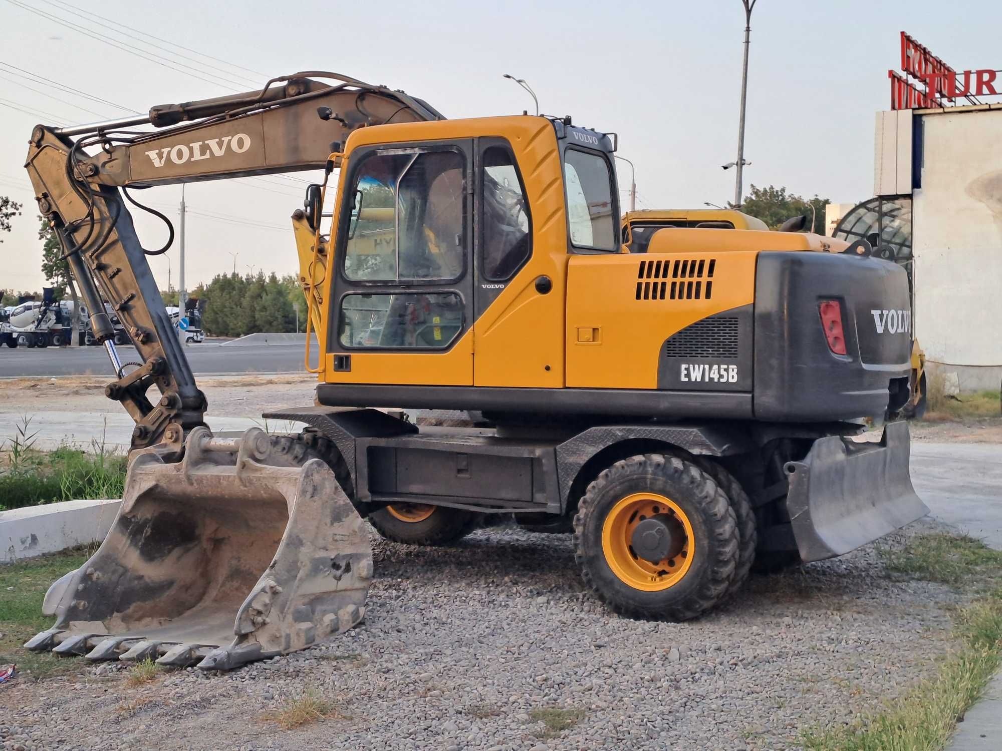 volvo ew145B PRIME эксковатор сотилади 2011й. 25000м\ч 48000$