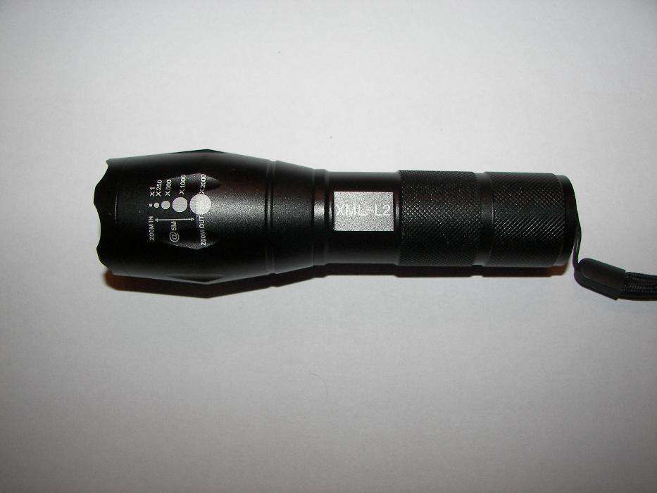 Lanterna bicicleta, drumetii, led cree XML T6 puternic Noua zoom