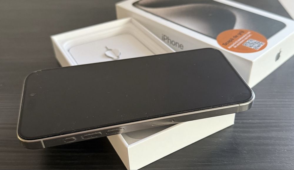 Iphone 15 pro max 256gb Natural Titanium