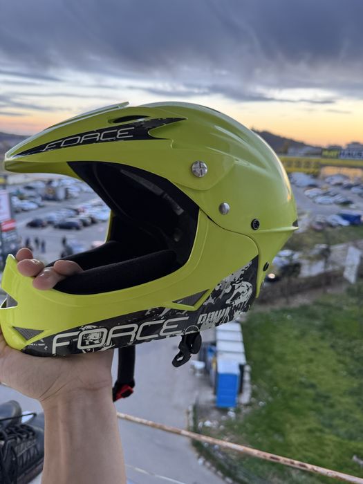 Casca fullface  pentru trotineta si bicicleta