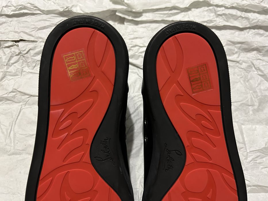 Adidasi Christian Louboutin Black