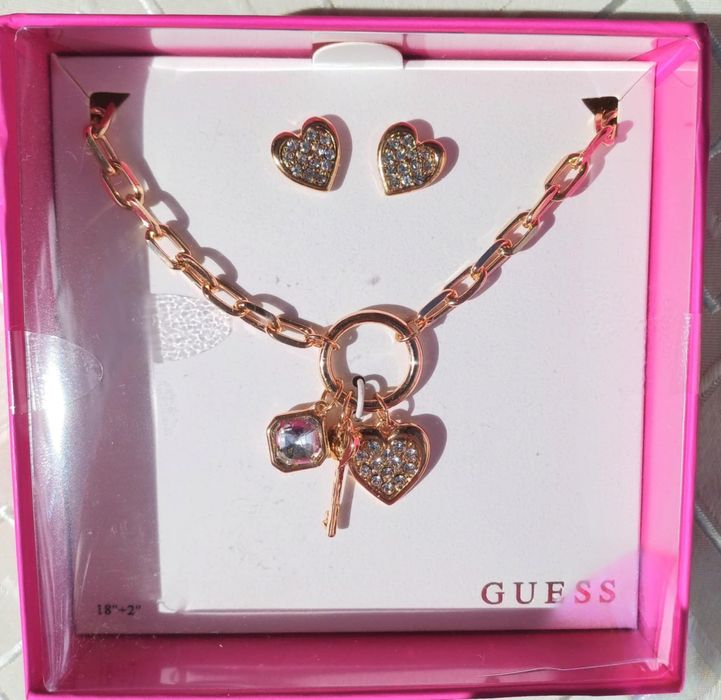 Guess нови, оригиналсни бижута с подаръчна кутийка