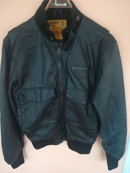 Geaca piele bărbați Avirex S bomber