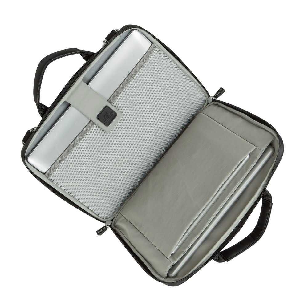 ^ Сумка RIVACASE 8823 black mélange MacBook Pro and Ultrabook 13.3"